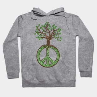 Peace Sign and Tree Of Life Hoodie